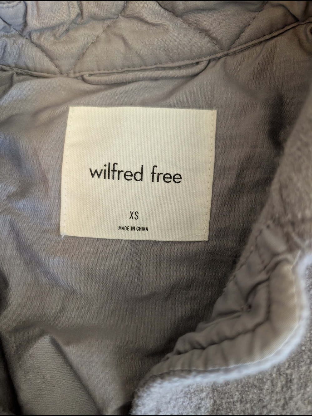 Aritzia Wilfred Free Womens XS The Ganna Shirt Jacket Merino Wool Shacket Purple - Picture 6 of 7